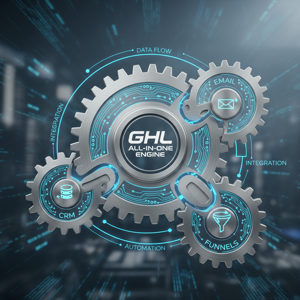 GoHighLevel automation features and integrated workflow gears